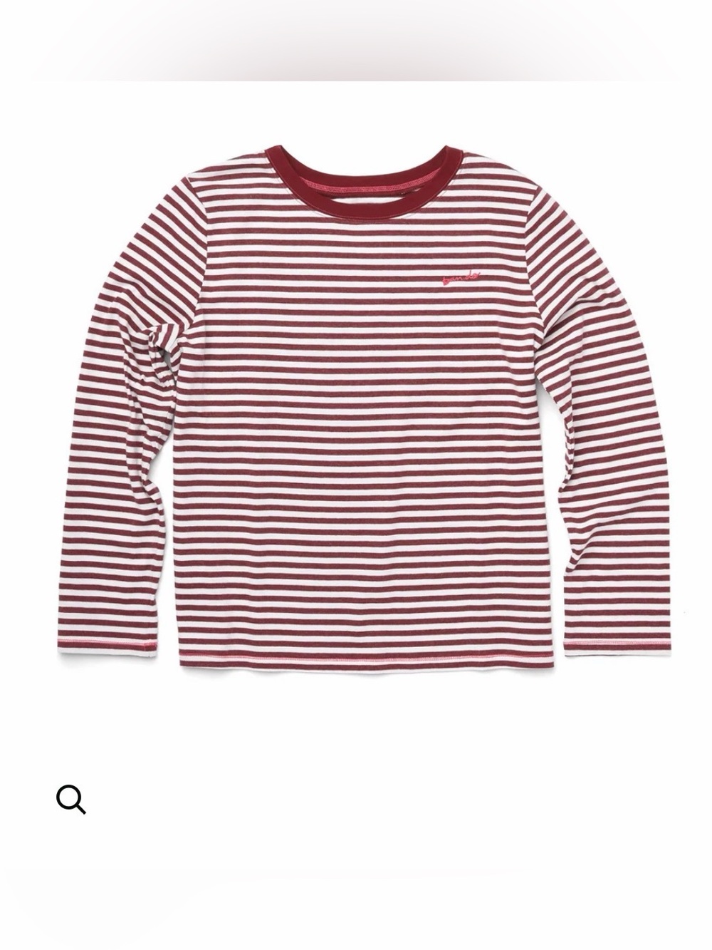 Bando striped top xs NWT